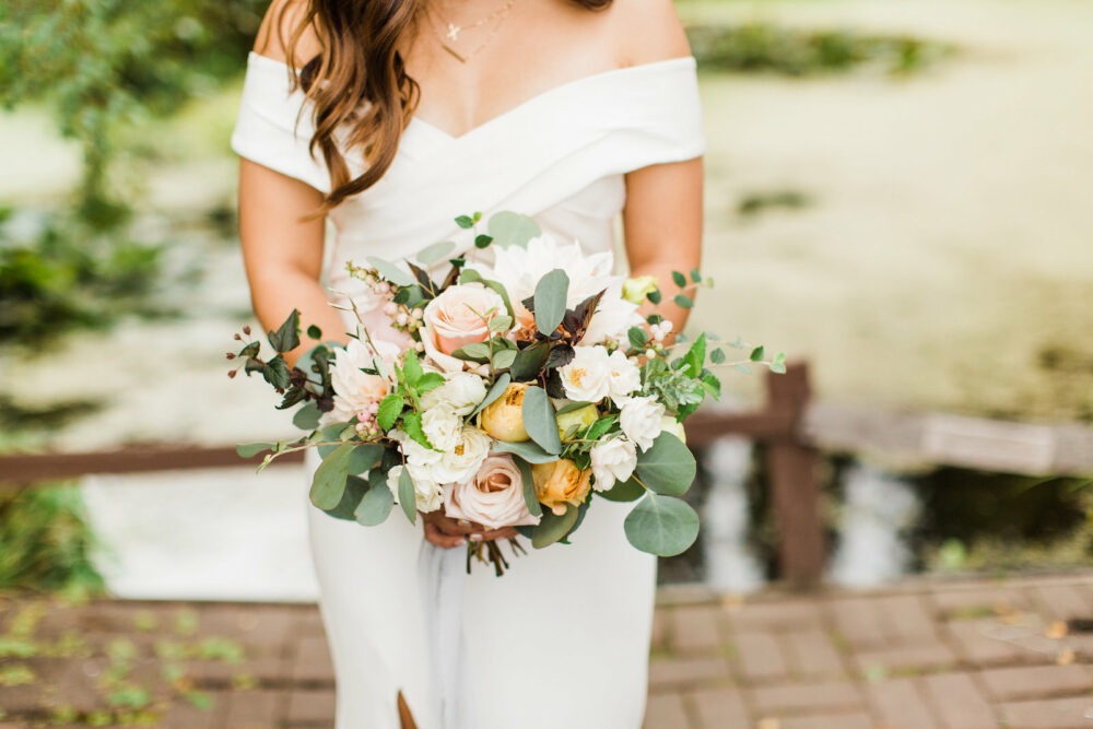 melanie wedding bouquet